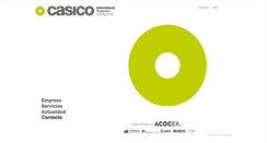 Desktop Screenshot of casico.es